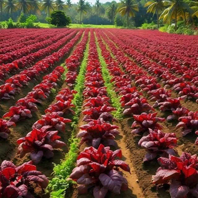 Harvesting fresh organic vegetables amaranth, tomato and okra from home garden — adukkalathottam.in